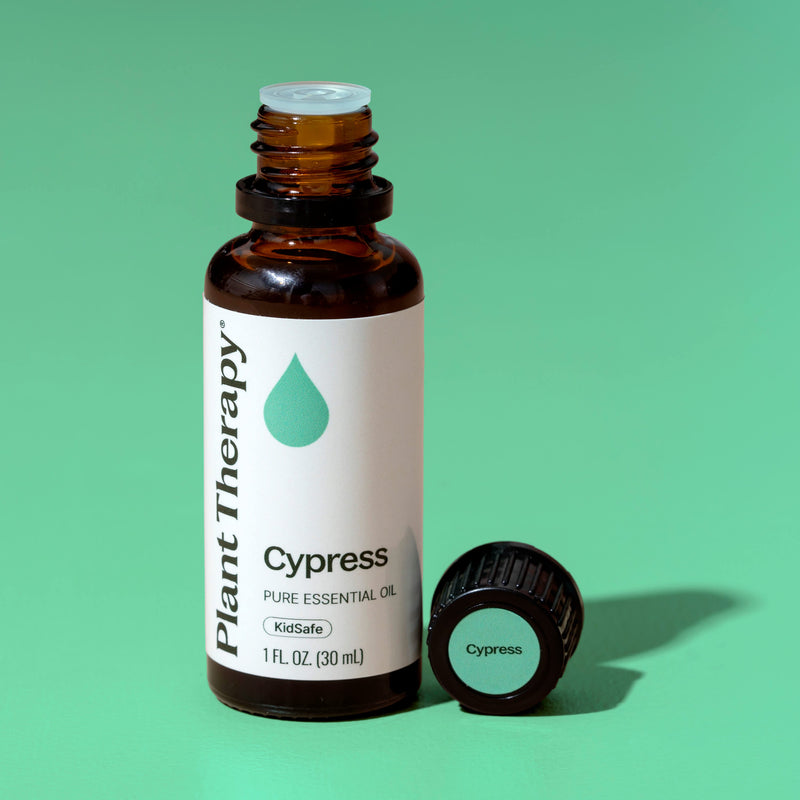 Plant Therapy Cypress Essential Oil Essential Oil Medium Aquamarine 10 mL,30 mL