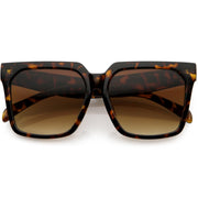 zeroUV Bold Euro Designer Inspired Fashion Oversize Square Sunglasses D009 Sunglasses