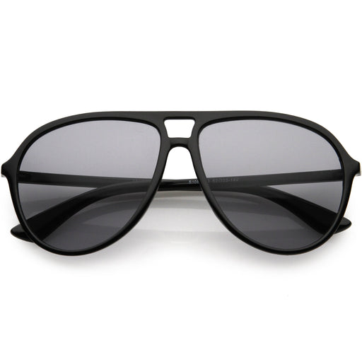 zeroUV Classic 80s Inspired Color Tinted Lens Retro Aviator Sunglasses D015 Sunglasses