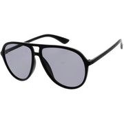 zeroUV Classic 80s Inspired Color Tinted Lens Retro Aviator Sunglasses D015 Sunglasses