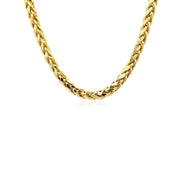 Bids.com 5.2mm 14k Yellow Gold Diamond Cut Round Franco Chain Necklaces