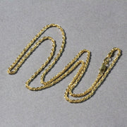 Bids.com 2.0mm 14k Yellow Gold Light Rope Chain Necklaces