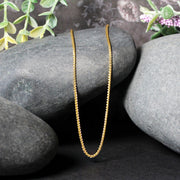 Bids.com 14k Yellow Gold Round Chain 1.2mm Necklaces