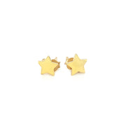 Bids.com 14k Yellow Gold Post Earrings with Stars Earrings