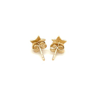 Bids.com 14k Yellow Gold Post Earrings with Stars Earrings