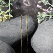 Bids.com 14k Yellow Gold Diamond Cut Rolo Chain 1.1mm Necklaces
