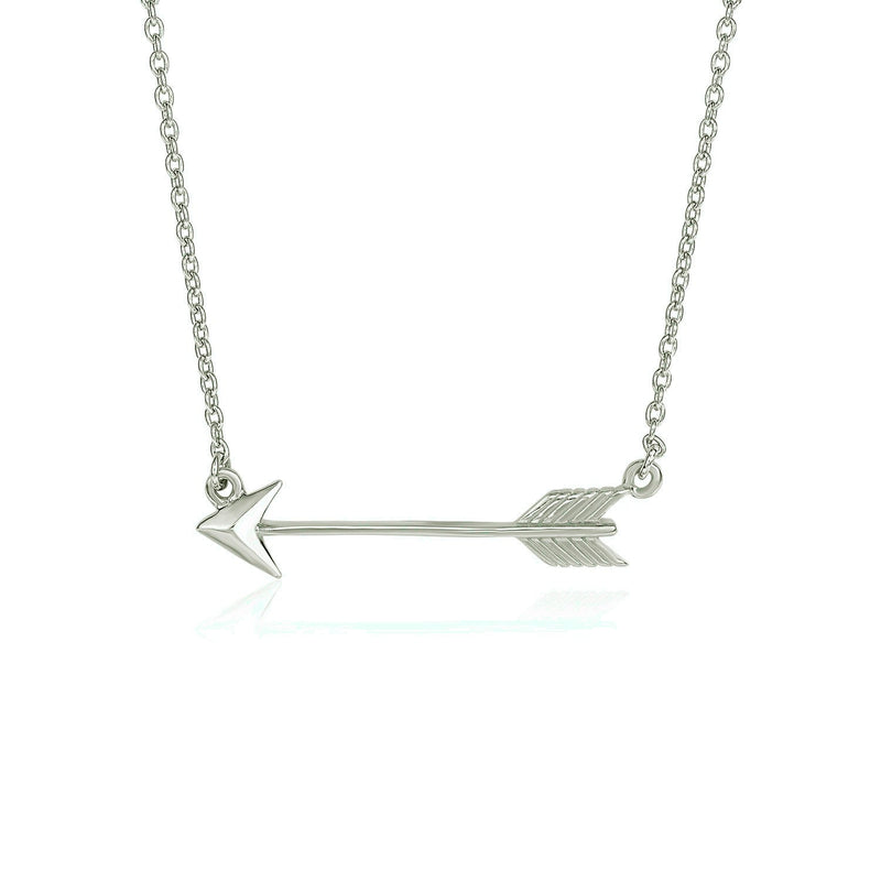 Bids.com Necklace with Arrow in Sterling Silver Necklaces
