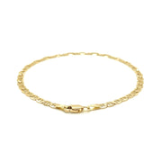 Bids.com 3.2mm 14k Yellow Gold Mariner Link Bracelet Bracelets
