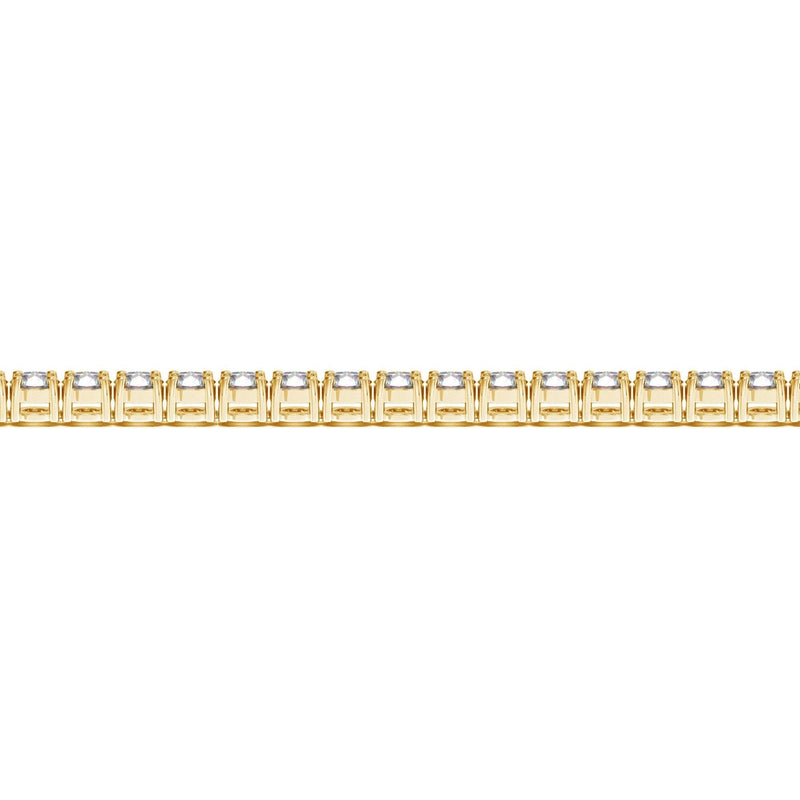 Bids.com Lab Grown Round Diamond Tennis Bracelet in 14k Yellow Gold (10 cctw F/G  VS2/SI1) Bracelets