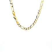 Bids.com 10K Yellow Gold Solid Figaro Chain (4.50 mm) Necklaces
