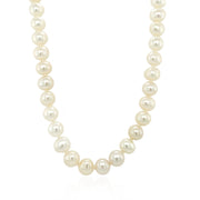Bids.com 14k Yellow Gold Necklace with White Freshwater Cultured Pearls (6.0mm to 6.5mm) Necklaces