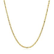 Bids.com Diamond Cut Fancy Links Pendant Chain in 14k Yellow Gold (1.5mm) Necklaces