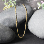 Bids.com Diamond Cut Fancy Links Pendant Chain in 14k Yellow Gold (1.5mm) Necklaces