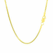 Bids.com 14k Yellow Gold Round Box Chain 1.7mm Necklaces