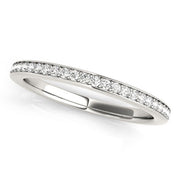 Bids.com 14k White Gold Simple Diamond Wedding Ring (1/4 cttw) Rings