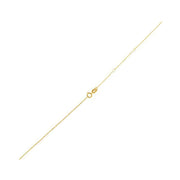 Bids.com Adjustable Cable Chain in 14k Yellow Gold (0.97 mm) Necklaces