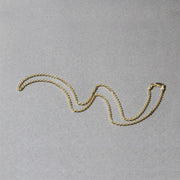 Bids.com 14k Yellow Gold Forsantina Lite Cable Link Chain 1.9mm Necklaces