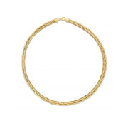 Bids.com 14k Yellow Gold Rapunzel Woven Necklace Necklaces
