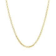 Bids.com 2.3mm 14k Yellow Gold Rolo Chain Necklaces