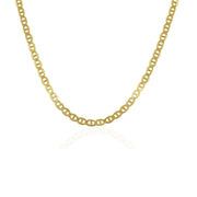 Bids.com 3.2mm 14k Yellow Gold Mariner Link Chain Necklaces