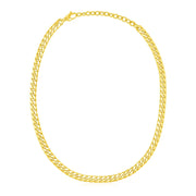 Bids.com 14k Yellow Gold Cuban Chain Choker Necklace Necklaces