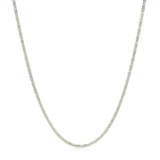 Bids.com 14k White Gold Lumina Pendant Chain 1.0mm Necklaces