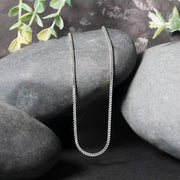 Bids.com 14k White Gold Franco Chain 1.2mm Necklaces