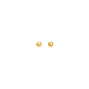 Bids.com 14k Yellow Gold Polished Round Stud Earrings Earrings