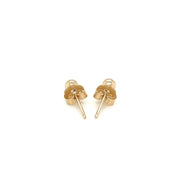 Bids.com 14k Yellow Gold Polished Round Stud Earrings Earrings