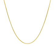 Bids.com 14k Yellow Gold Round Snake Chain 0.9mm Necklaces