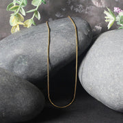 Bids.com 14k Yellow Gold Round Snake Chain 0.9mm Necklaces