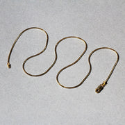 Bids.com 14k Yellow Gold Round Snake Chain 0.9mm Necklaces