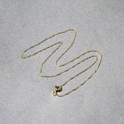 Bids.com 14k Yellow Gold Singapore Chain 0.8mm Necklaces