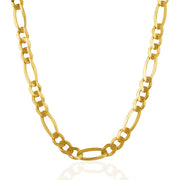 Bids.com 7.0mm 14k Yellow Gold Solid Figaro Chain Necklaces