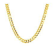 Bids.com 3.6mm 14k Yellow Gold Solid Curb Chain Necklaces