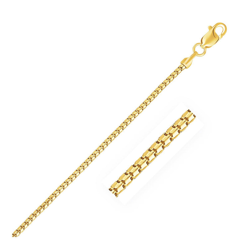 Bids.com 14k Yellow Gold Ice Chain 1.3mm Necklaces