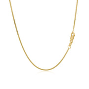 Bids.com 14k Yellow Gold Gourette Chain 1.0mm Necklaces