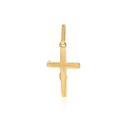Bids.com 14k Two Tone Gold Crucifix Motif Pendant Pendants