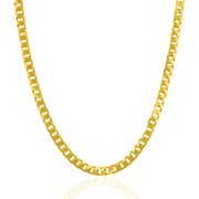 Bids.com 4.4mm 14k Yellow Gold Solid Miami Cuban Chain Necklaces