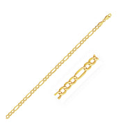 Bids.com 4.6mm 10k Yellow Gold Lite Figaro Chain Necklaces