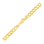 Bids.com 5.7mm 14k Yellow Gold Solid Curb Bracelet Bracelets