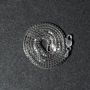 Bids.com 14k White Gold Classic Box Chain 1.4mm Necklaces