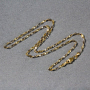 Bids.com 2.0mm 14k Two-Tone Gold Singapore Chain Necklaces