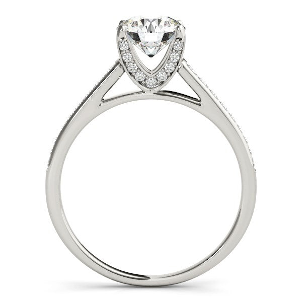 Bids.com 14k White Gold Diamond Engagement Ring With Cathedral Design (1 1/3 cttw) Rings
