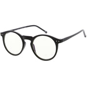 zeroUV Retro P3 Shaped Clear Lens Blue Light Blocking Glasses D158 Glasses