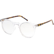 zeroUV Retro P3 Shaped Clear Lens Blue Light Blocking Glasses D158 Glasses