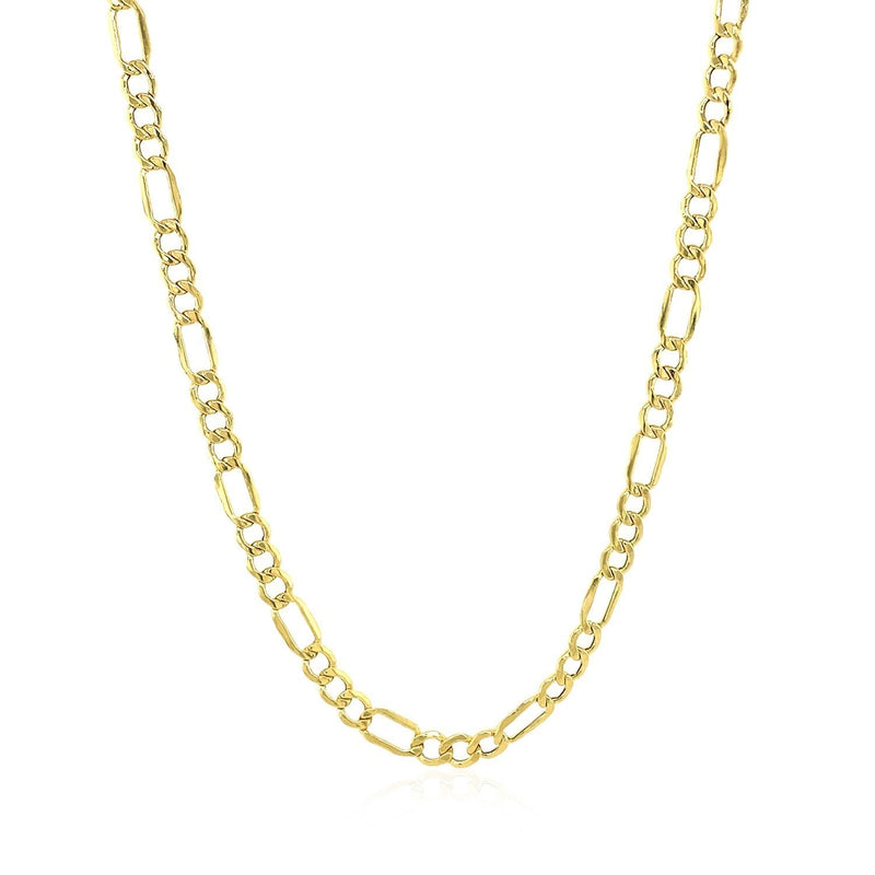 Bids.com 2.8mm 10k Yellow Gold Lite Figaro Chain Necklaces