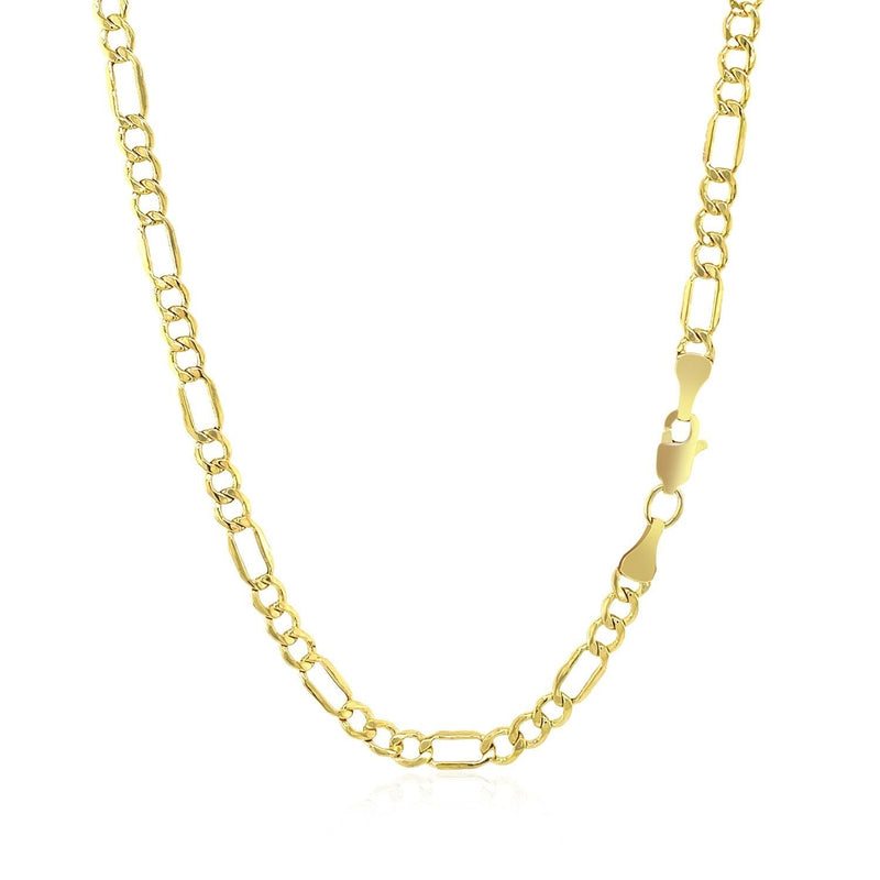 Bids.com 2.8mm 10k Yellow Gold Lite Figaro Chain Necklaces