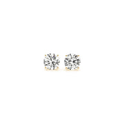 Bids.com 1 cttw Certified IGI Lab Grown Round Diamond Stud Earrings 14k Yellow Gold (G/VS2) Earrings