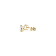 Bids.com 1 cttw Certified IGI Lab Grown Round Diamond Stud Earrings 14k Yellow Gold (G/VS2) Earrings